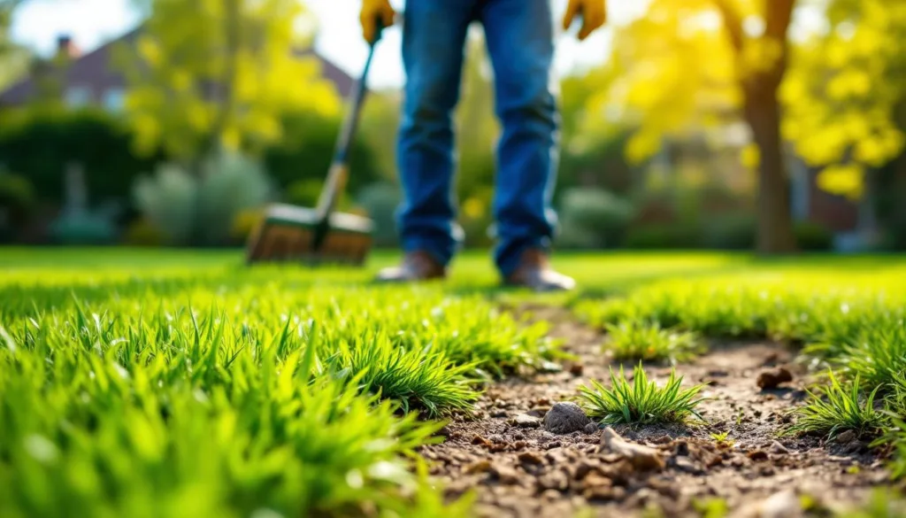 entdecken sie die 3 profi-schritte für einen sattgrünen rasen im frühling und vermeiden sie kahle stellen effektiv.