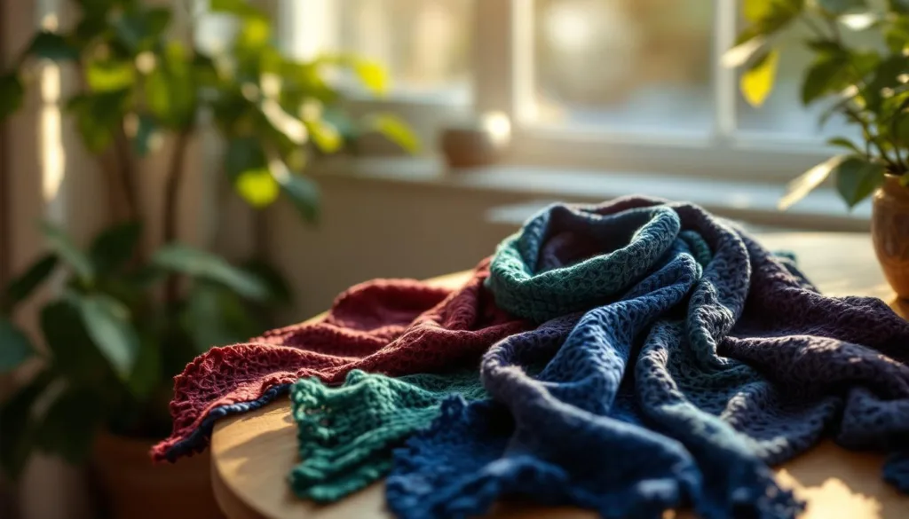 entdecken sie, warum stricken für senioren eine entspannende aktivität ist und wie das herstellen von schals freude und glück bringt.