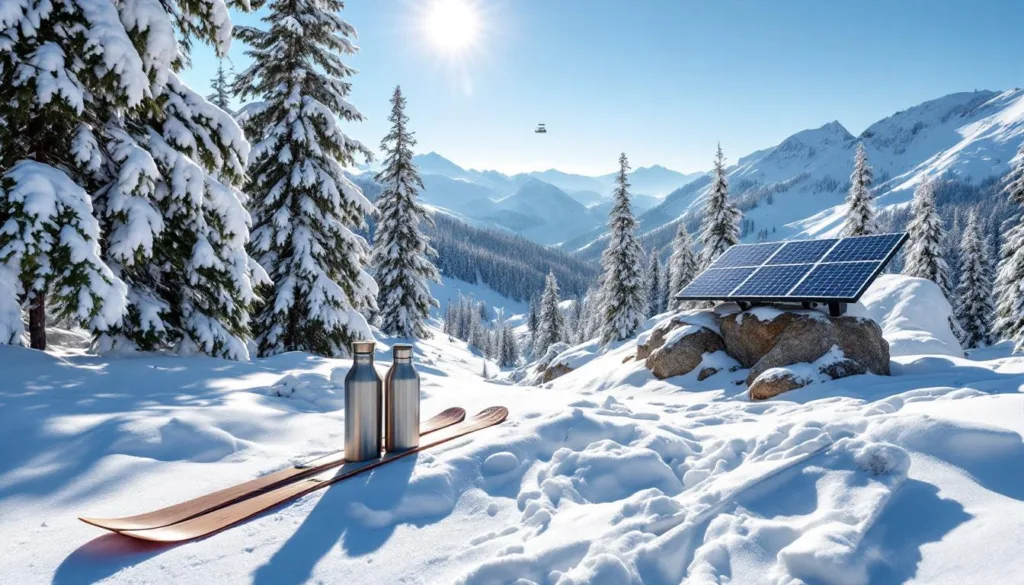 entdecke, wie du mit diesen 5 einfachen schritten deinen skiurlaub in der schweiz umweltfreundlich gestalten kannst und die natur schonst.