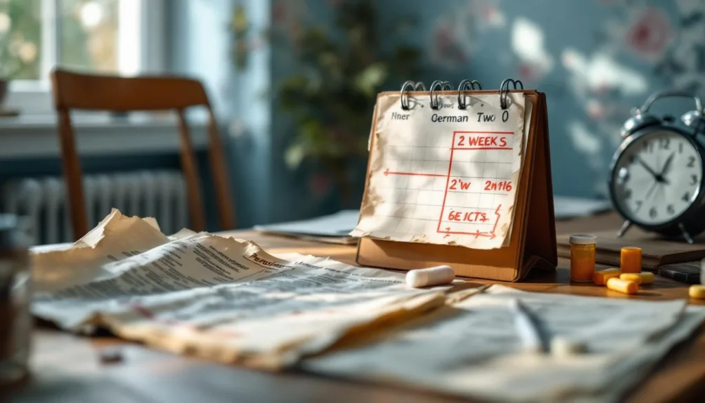 erfahren sie, wie die zwei-wochen-frist ihre ansprüche bei krankheit und rente vollständig entfallen lässt und welche folgen das für ihre rechte hat.